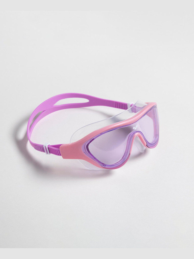 Детски очила за плуване Arena The One Mask Junior - Pink-Pink-Violet