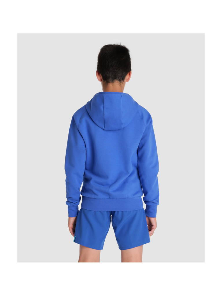 Горнище с качулка за деца Arena Junior Team Hooded Sweat Panel - Royal