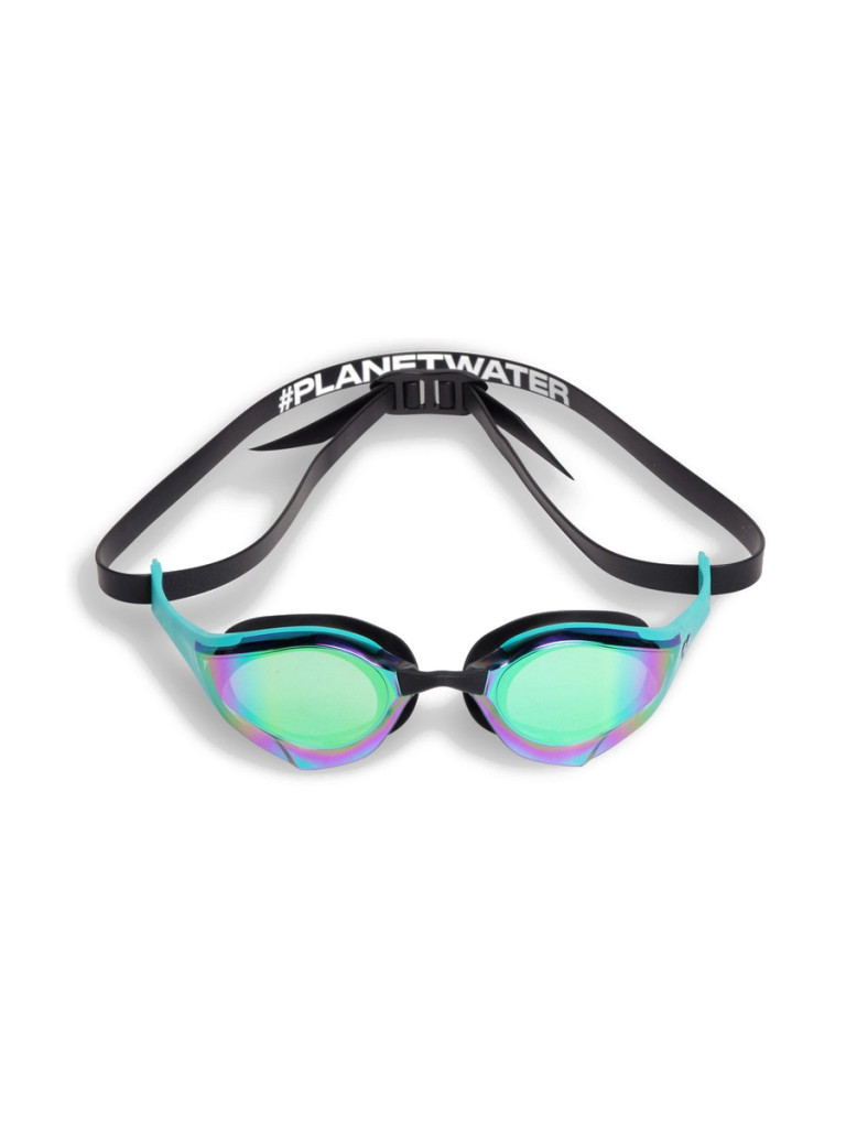 Състезателни очила за плуване Arena Cobra Edge Swipe Mirror - Emerald-Peacock-Black