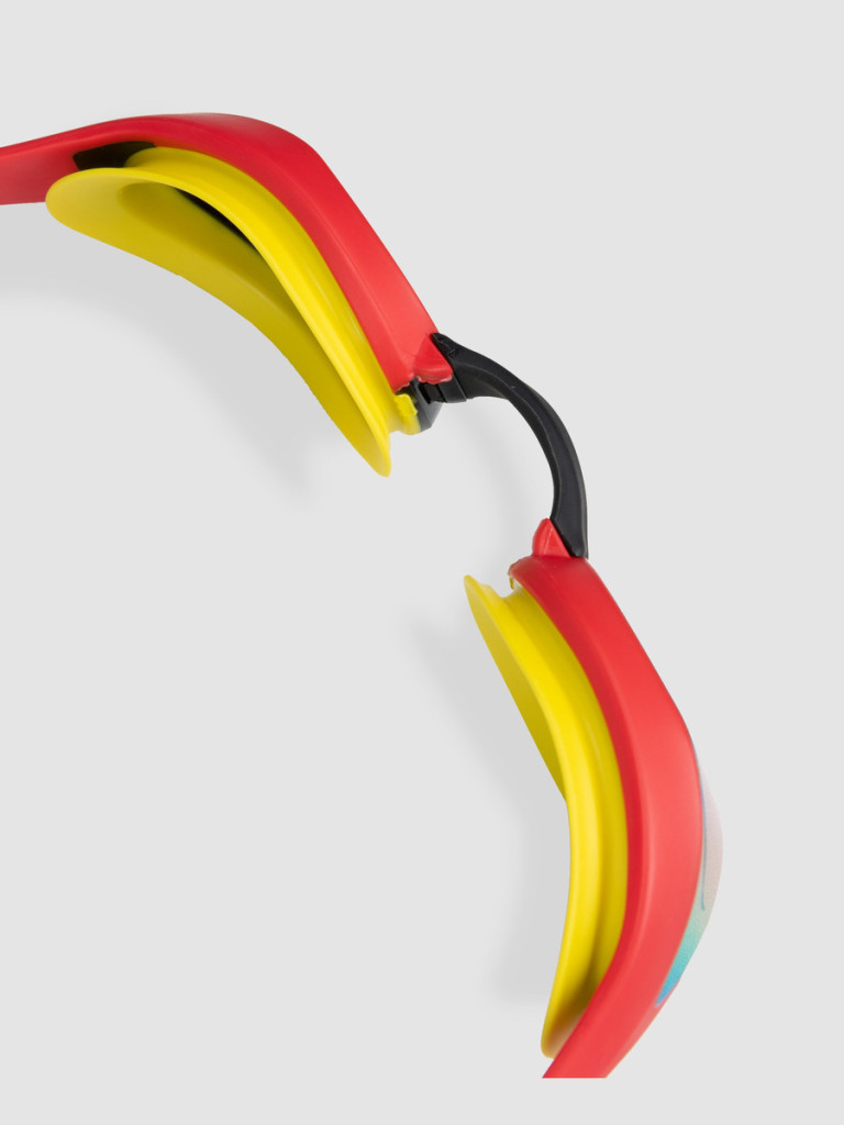 Състезателни очила за плуване Arena Cobra Ultra Swipe Mirror - Gold-Red