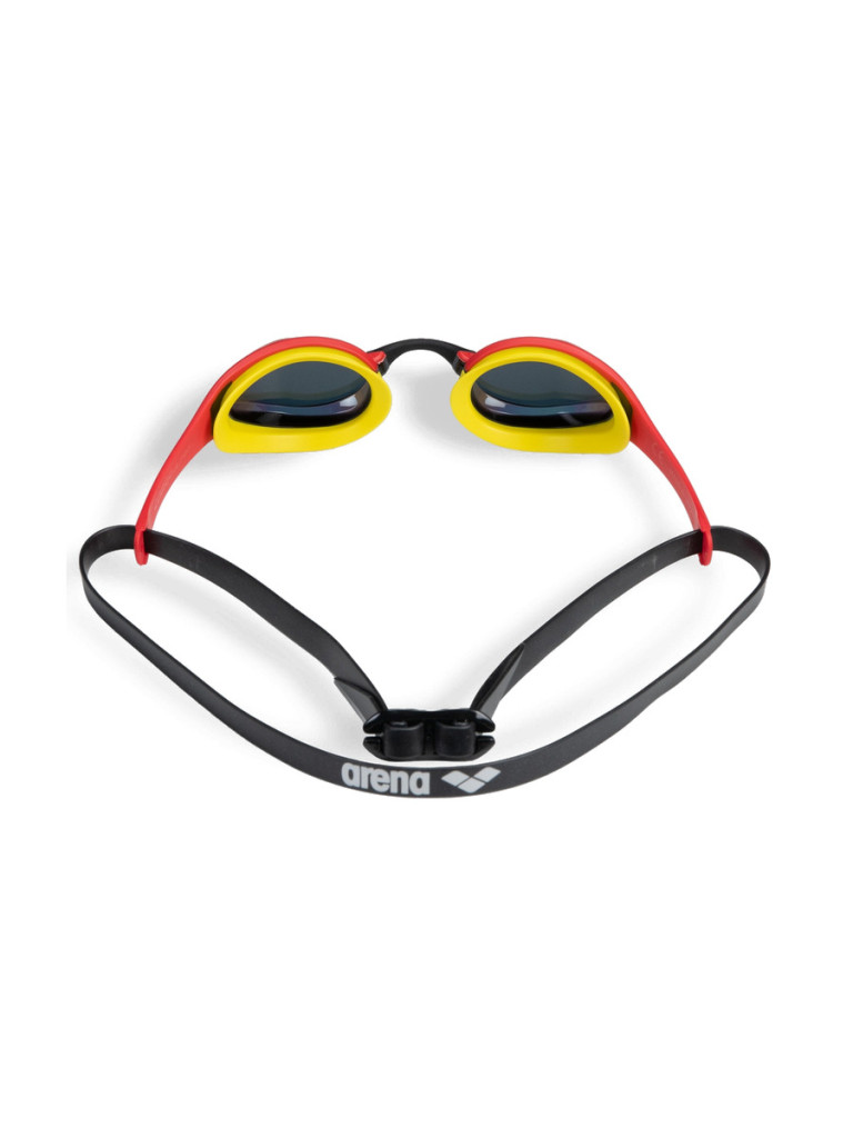 Състезателни очила за плуване Arena Cobra Ultra Swipe Mirror - Gold-Red