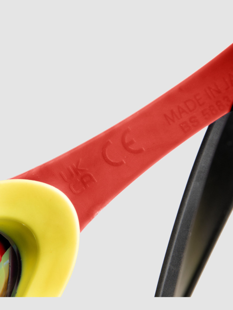 Състезателни очила за плуване Arena Cobra Ultra Swipe Mirror - Gold-Red