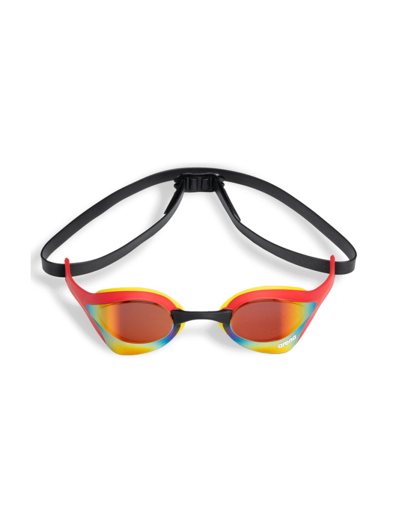 Състезателни очила за плуване Arena Cobra Ultra Swipe Mirror - Gold-Red
