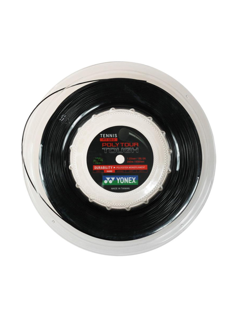Ролка кордаж Yonex POLYTOUR TOUGH 200 м - Black